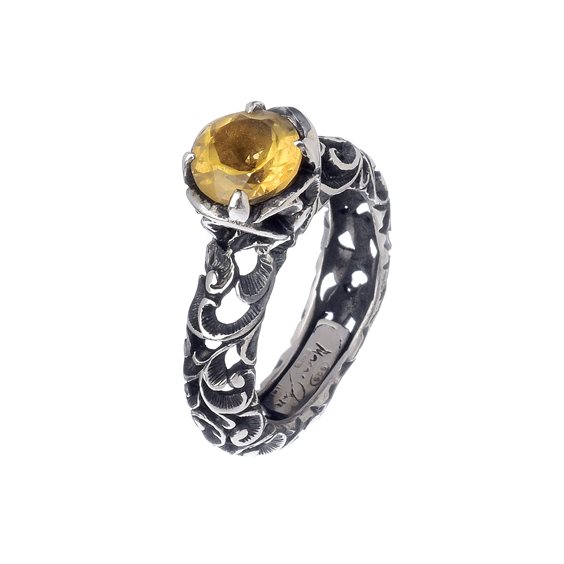 Anello Maria e Luisa Jewels Donna in Argento Topazio AA0050 CITRINO - AA0050 CITRINO